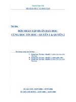 sach cung hoc tin hoc 3 danh cho GV doc