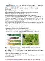 vai tro cua cac nguyen to khoang