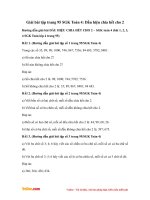 Giải bài tập trang 95 SGK Toán 4: Dấu hiệu chia hết cho 2