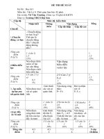 Đề kiểm tra 1 tiết môn Vật Lý 8 HK I