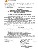 nội dung ôn tập công chức chuyên viên năm 2016 