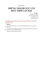 Sử nhóm 2 những thành tựu văn hóa thời cận đại (1)