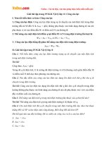 Giải bài tập trang 25 SGK Vật lý lớp 11: Công của lực