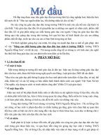 CHUYÊN ĐỀ NÂNG CAO CHẤT LƯỢNG GIÁO DỤC ĐẠO ĐỨC HỌC SINH Ở TRƯỜNG TRUNG HỌC CƠ SỞ