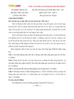 Đề thi giữa học kì 1 môn Ngữ văn lớp 11 trường THPT chuyên Lương Thế Vinh, Đồng Nai năm học 2016 - 2017