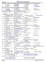 40 đề thi tốt nghiệp môn tiếng anh (29) 