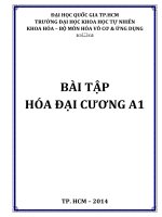 Bai tap hoa dai cuong a1