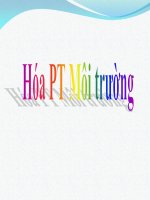 giáo trình hóa phân tích môi trường