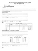 thực hành con lắc đơn