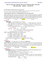 Đề đại học môn hóa các năm 2007 2015 (19) 