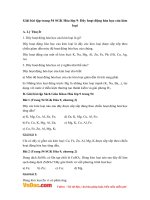 Giải bài tập trang 54 SGK Hóa lớp 9: Dãy hoạt động hóa học của kim loại