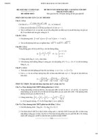 BỘ ĐỀ THI CÁC KHỐI MÔN TOÁN_ CÓ LỜI GIẢI CHI TIẾT