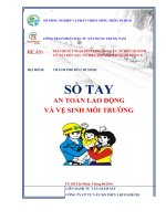 So tay an toan lao dong va ve sinh moi truong