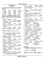 Bài tập tiếng anh lớp 12 mai lan hương unit  (2) 