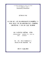 Đạo đức công chức và vấn đề xây dựng đạo đức công chức trong nền kinh tế thị trường ở Việt Nam hiện nay - Copy