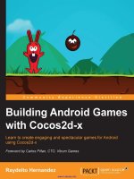 Building android games with cocos2d x