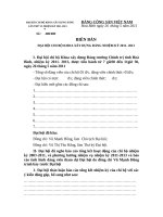 BIEN BAN DAI HOI CHI BO 