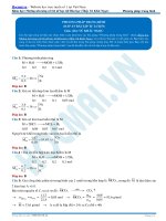 Phần 4  nguyên tắc giải bài tập hóa căn bản bài  (6) 