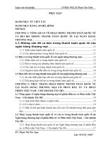 Giải pháp hạn chế rủi ro trong thanh toán quốc tế tại Ngân hàng thương mại cổ phần Đầu tư và Phát triển Việt Nam - Chi nhánh Tây Hồ