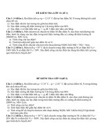 kiểm tra vật lí 11 nam học 2016