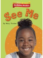 Leveled vocabulary readers    kindergarten   k 1 2   see me   WORDLESS