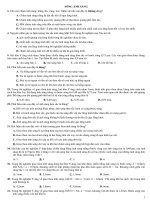 bài tập sóng ánh sáng hay