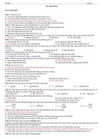 bài tập từ trường vật lí 11