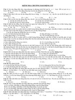 đề kiểm tra chương sóng cơ