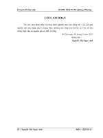Đánh giá rủi ro trong thẩm định dự án đầu tư tại Ngân hàng Đầu tư và Phát triển Chi nhánh SGD 1