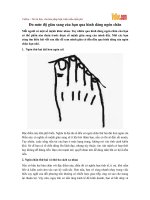 Đo mức độ giàu sang của bạn qua hình dáng ngón chân