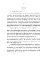 LUẬN văn THẠC sĩ   GIẢI QUYẾT VIỆC làm CHO LAO ĐỘNG NÔNG NGHIỆP TRONG QUÁ TRÌNH đô THỊ hóa ở nước TA HIỆN NAY