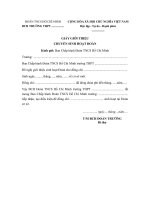 Mẫu giấy giới thiệu chuyển sinh hoạt đoàn