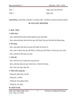 giáo án hình học 7. hai góc đối đỉnh