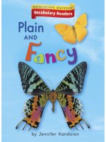 Leveled vocabulary readers    kindergarten   k 1 3   plain and fancy   WORDLESS
