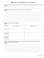 phiếu học tập bài dòng phản xạ toàn phần