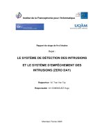 LE SYSTÈME DE DÉTECTION DES INTRUSIONS ET LE SYSTÈME D’EMPÊCHEMENT DES INTRUSIONS (ZERO DAY) 