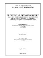 2009 10 15 de cuong du toan chi tiet PM 1cua v1 1 final
