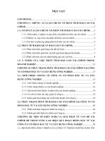 Phân tích báo cáo tài chính để nâng cao hiệu quả hoạt động đầu tư tại Công ty Cổ phần Đầu tư và Xây dựng Công nghiệp
