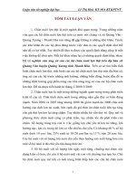 nghiên cứu ứng xử của các hộ chăn nuôi lợn thịt trên địa bàn xã Quảng Văn huyện Quảng Xương tỉnh Thanh Hóa