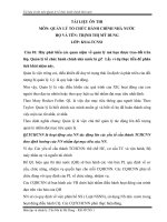 TÀI LIỆU ÔN THI MÔN QUẢN LÝ TỔ CHỨC HÀNH CHÍNH NHÀ NƯỚC