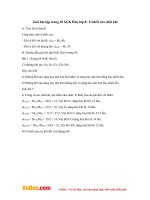 Giải bài tập trang 69 SGK Hóa lớp 8: Tỉ khối của chất khí