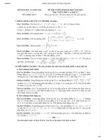 Bộ đề thi, đáp án CHI TIẾT đại học môn Toán NĂM 2013