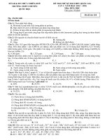Giải chi tiết một số đề thi hóa hay phần  (4)