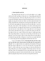 LUẬN văn THẠC sĩ   xây DỰNG đời SỐNG văn hóa ở VÙNG núi XAY sổm BUM nước CỘNG hòa dân CHỦ NHÂN dân lào THỜI kỳ đổi mới
