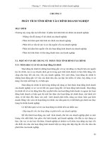 Chương 5. Giáo trình Phân tích hoạt động kinh doanh Gs. Bùi Xuân Phong