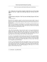 Bài thu hoạch lớp bồi dưỡng kết nạp đảng