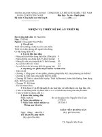 Thiết kế hệ thống cô đặc ba nồi xuôi chiều. Thiết bị cô đặc phòng đốt ngoài kiểu đứng. Cô đặc dung dịch HCl