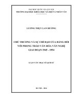 Nâng cao hiệu quả hoạt động phục vụ học sinh ở thư viện các trường tiểu học tại hà nội 