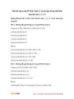 Giải bài tập trang 99 SGK Toán 4: Luyện tập chung dấu hiệu chia hết cho 2, 5, 3, 9