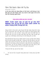 Tóm tắt sách đắc nhân tâm